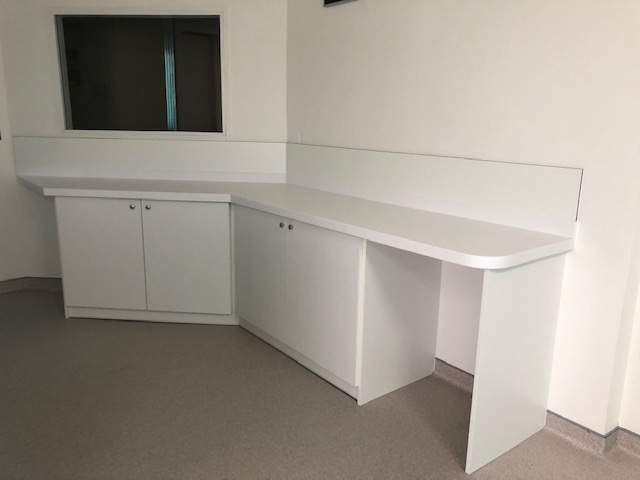 Ensemble de mobilier de bureau et d'accueil centre hospitalier près de Mont-de-Marsan